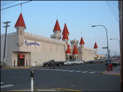 A view the Casino Arcade from Ocean Boulevard, Seaside Heights, NJ