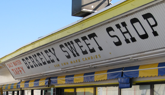 the Berkley Sweet Shop in Seaside Heights, NJ